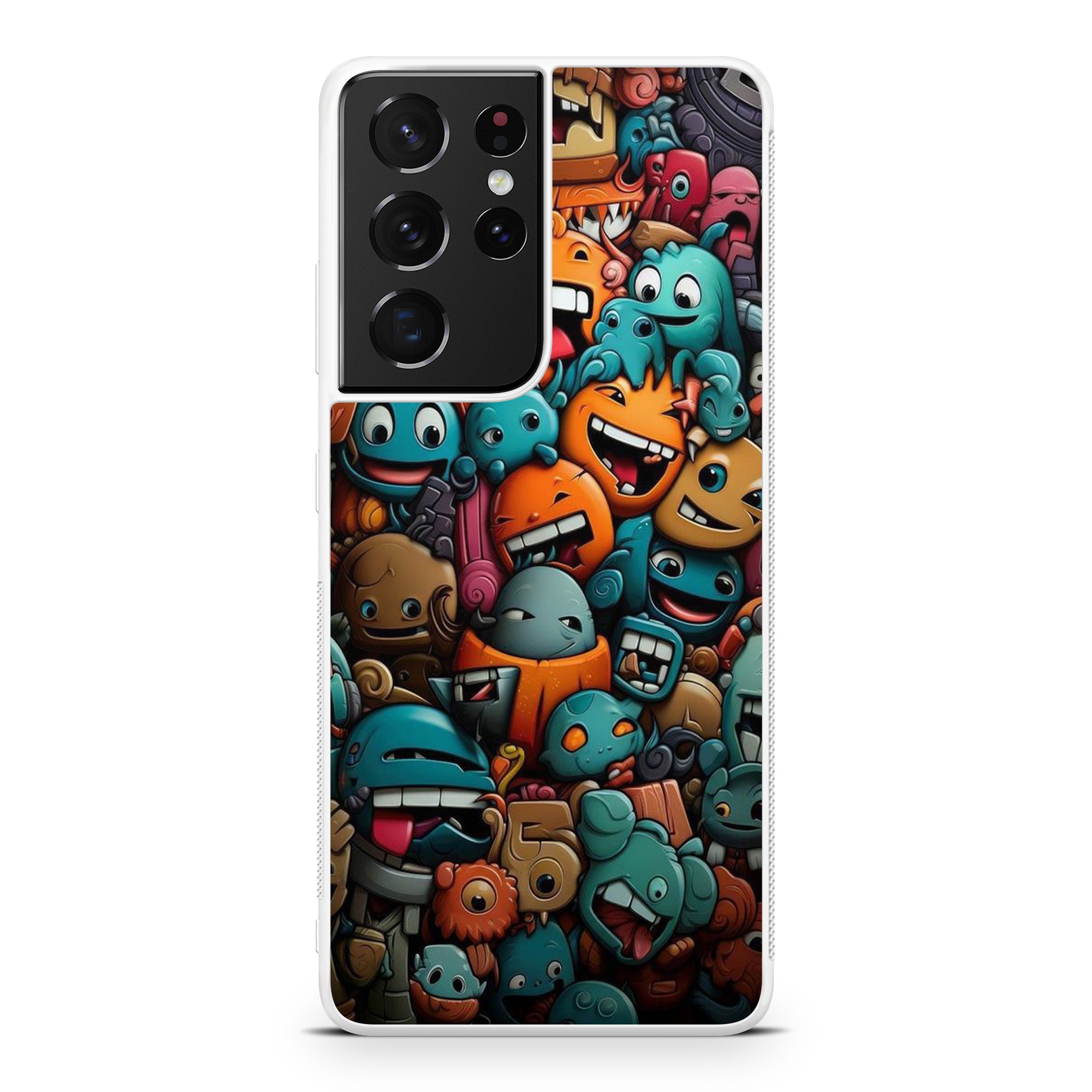 Chaos Chuckles Invasion Samsung Galaxy S21 Ultra Case