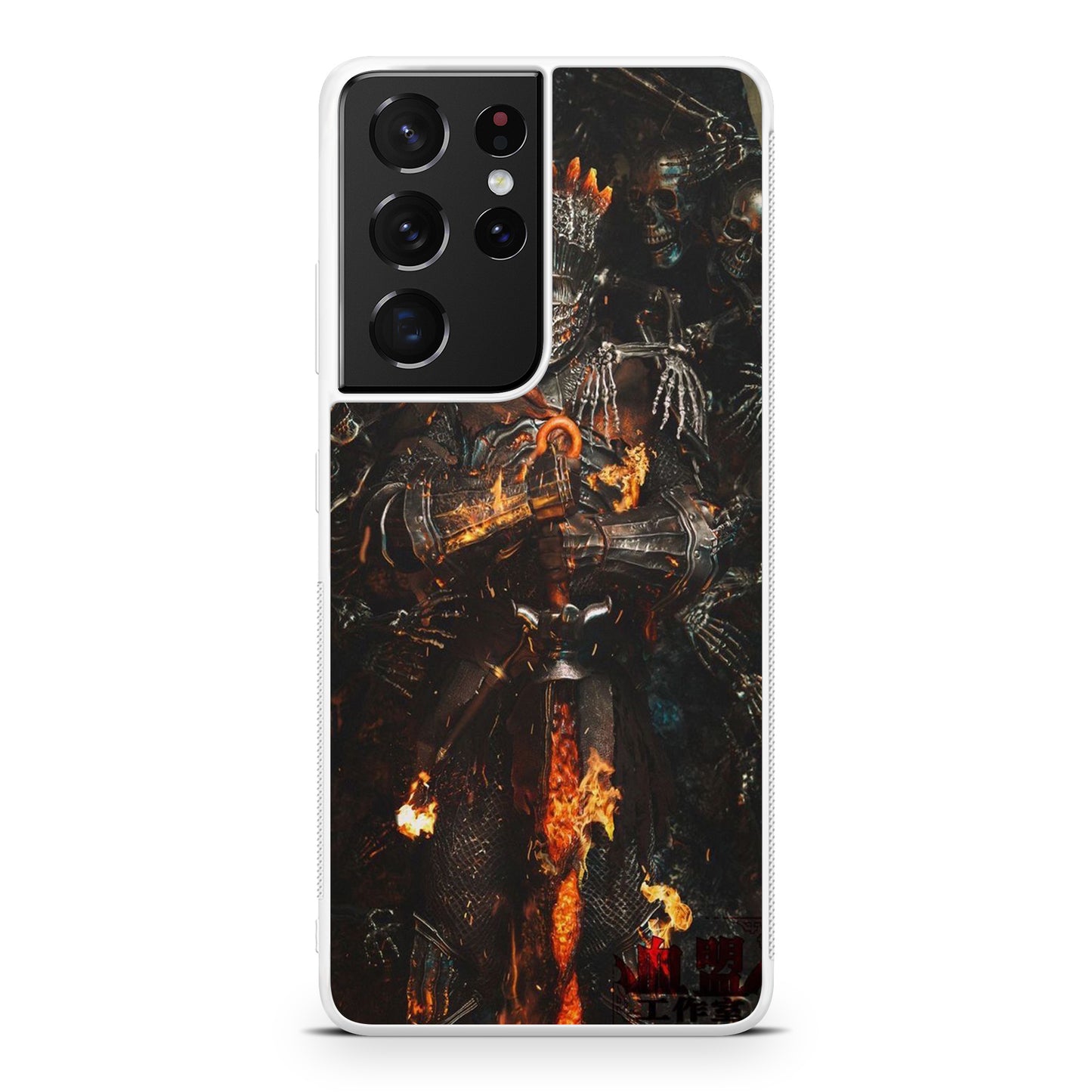Ember King Warden Cursed Flame Samsung Galaxy S21 Ultra Case
