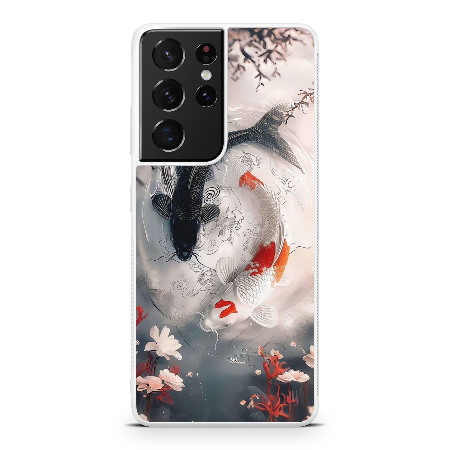 Eternal Balance of The Koi Spirits Samsung Galaxy S21 Ultra Case
