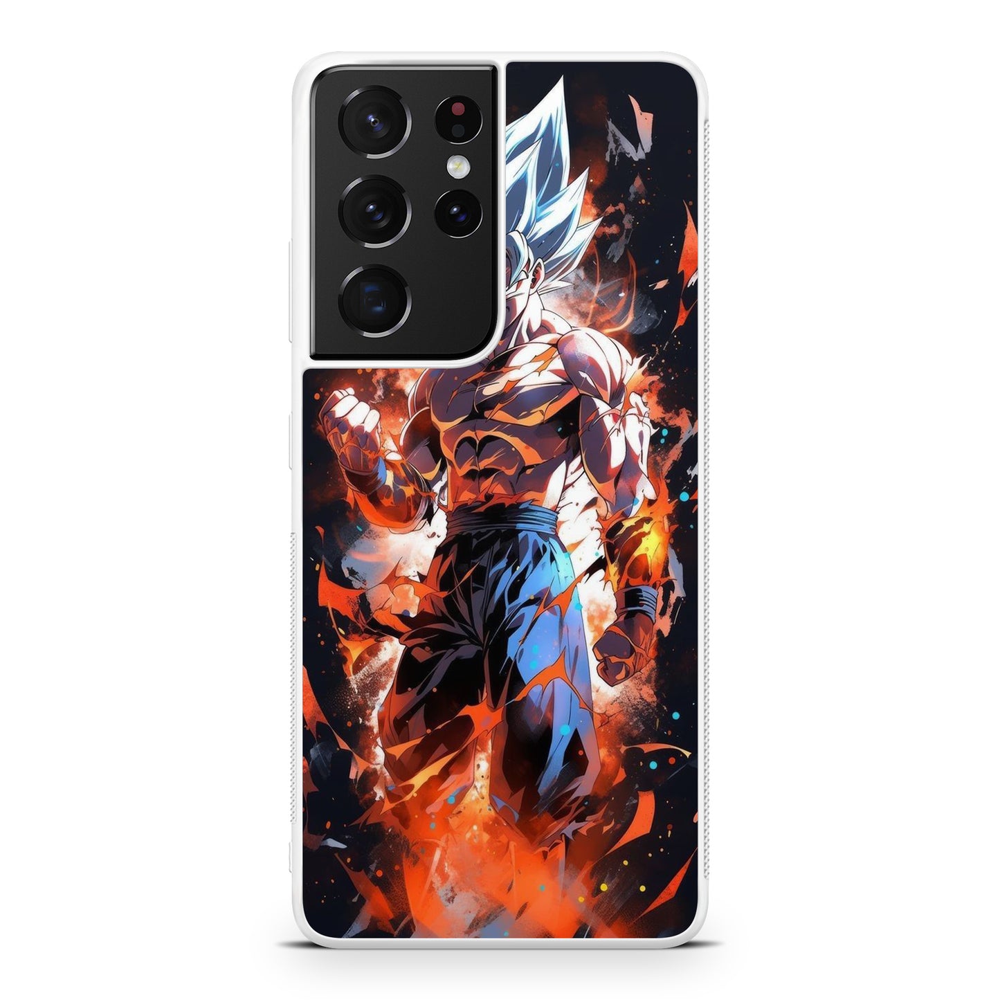 Goku Unleash The Power Samsung Galaxy S21 Ultra Case