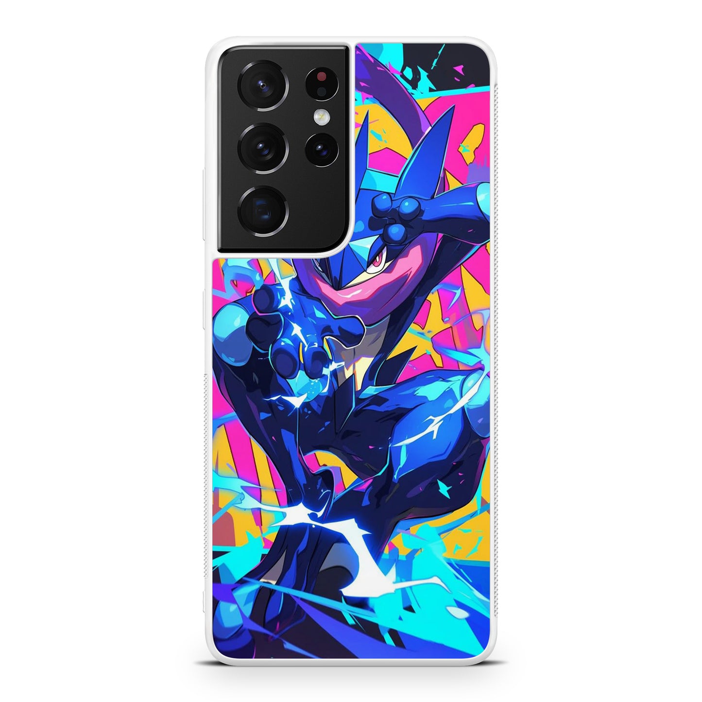 Greninja Aqua Blast Samsung Galaxy S21 Ultra Case