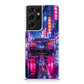 Neon Midnight Drift Tokyo Rain Samsung Galaxy S21 Ultra Case