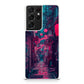 Neon Veins of the Night Market Samsung Galaxy S21 Ultra Case