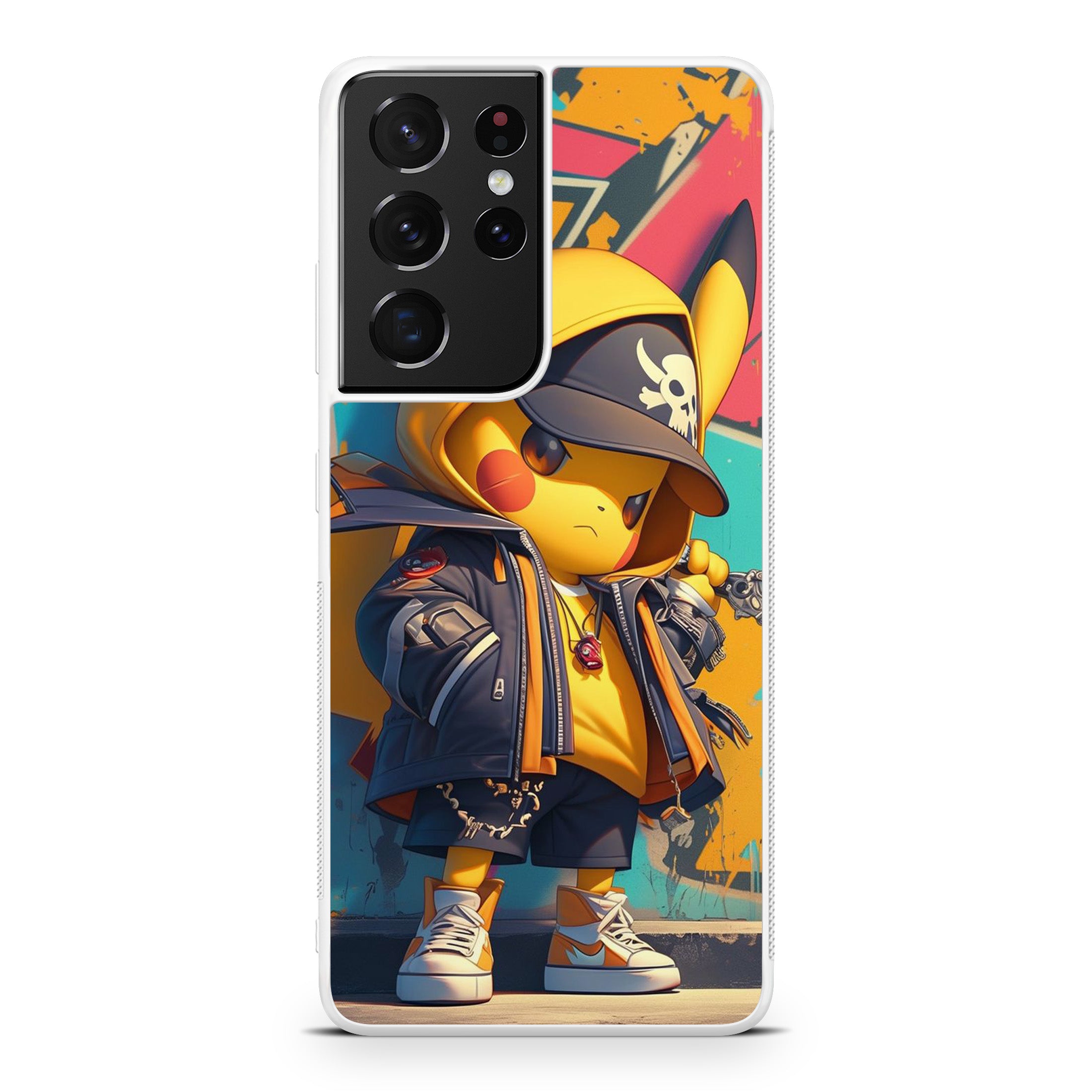 Pikachu Street Rebellion Samsung Galaxy S21 Ultra Case
