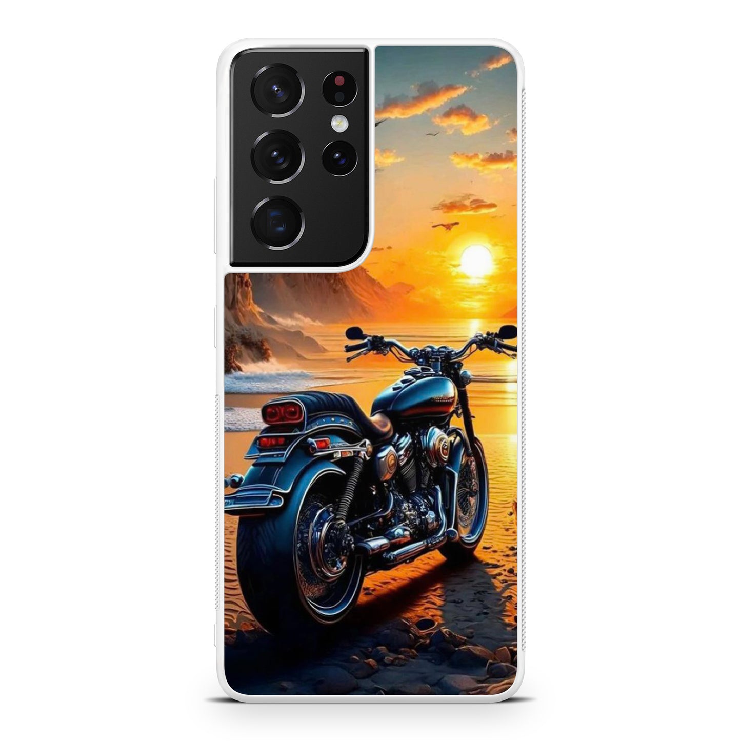 Ride Into the Blaze Samsung Galaxy S21 Ultra Case