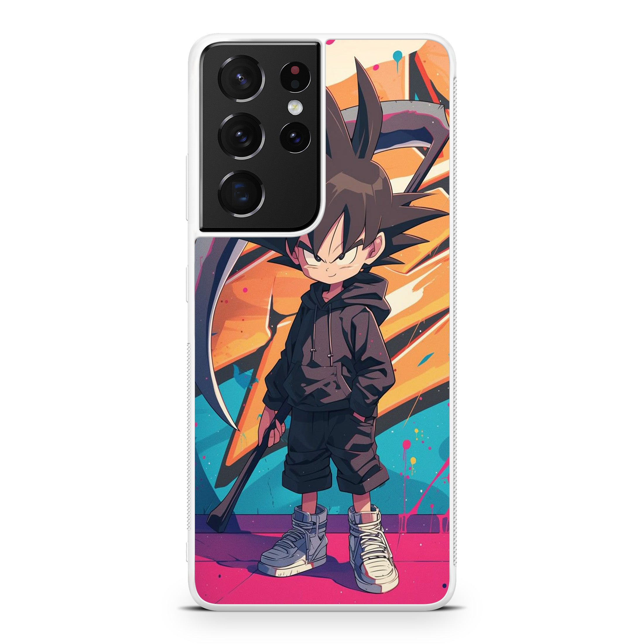Street Saiyan Samsung Galaxy S21 Ultra Case