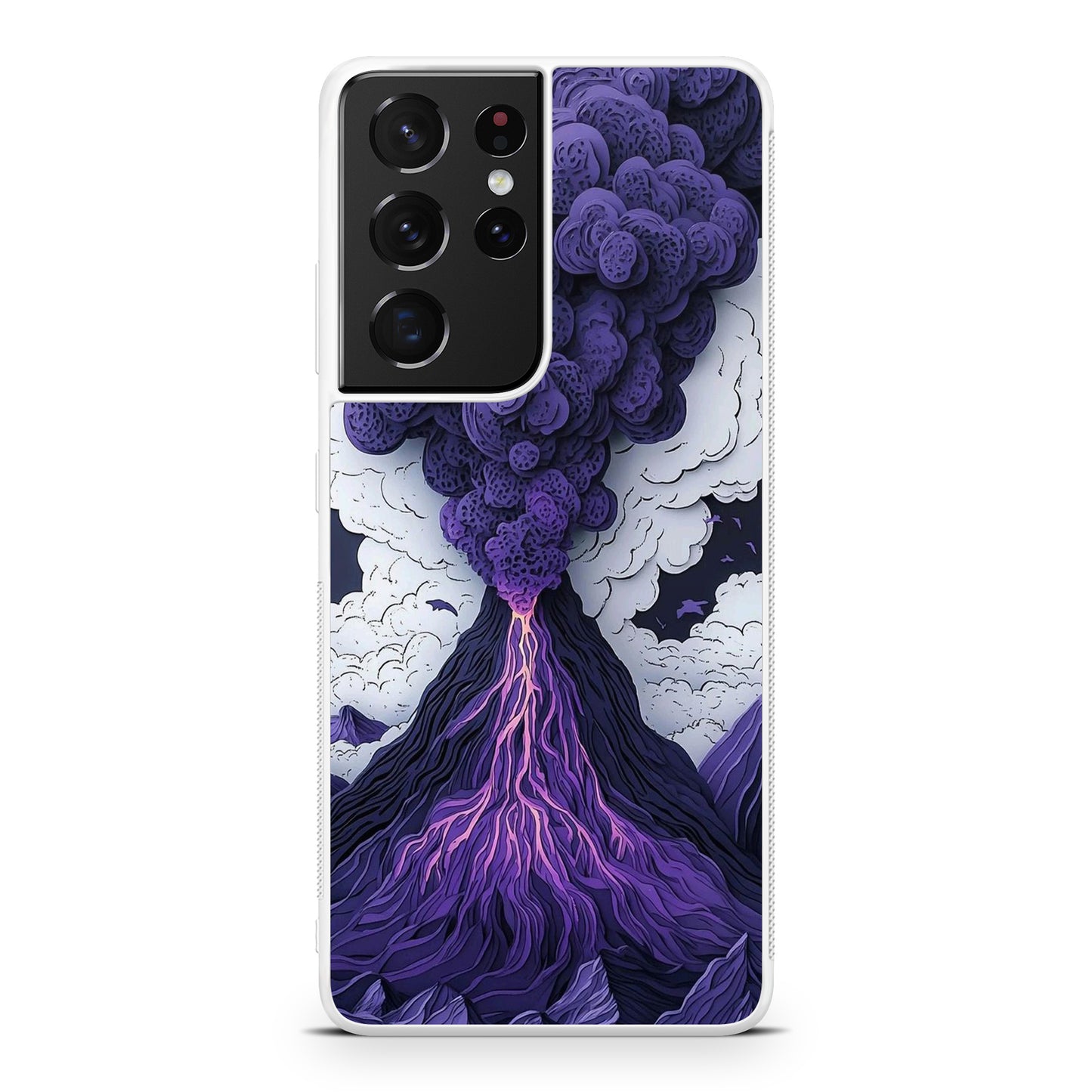 Violet Fury The Awakening Volcano Samsung Galaxy S21 Ultra Case