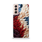 Colorful Feathers Art Samsung Galaxy S21 / S21 Plus / S21 FE 5G Case