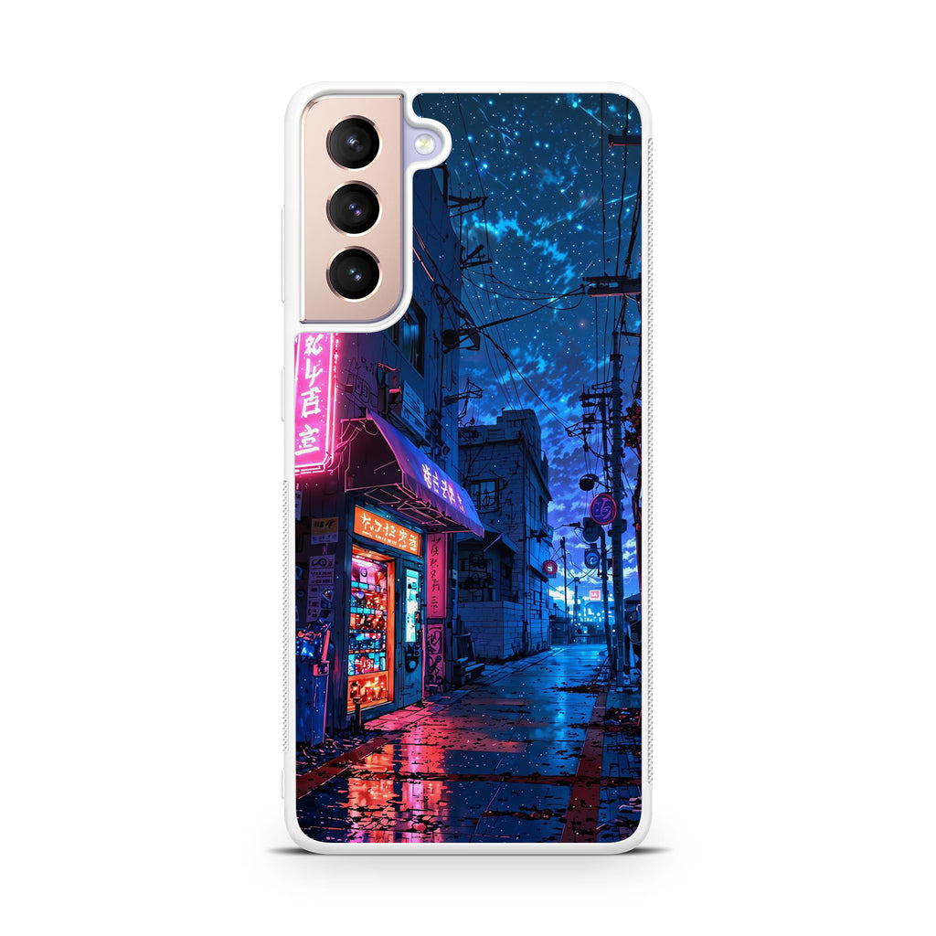 Japan Neon Reverie Samsung Galaxy S21 / S21 Plus / S21 FE 5G Case