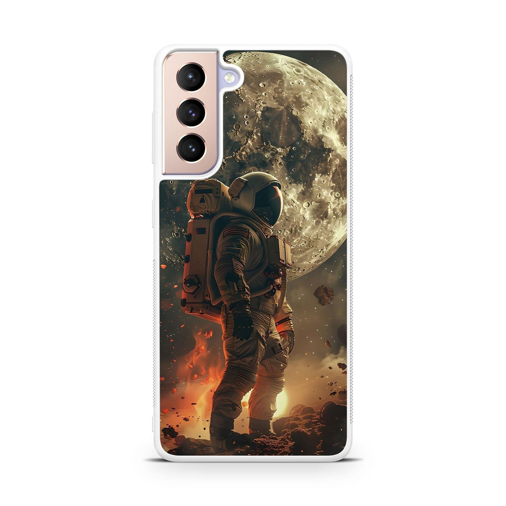 Lunar Sentinel Guardian of the Void Samsung Galaxy S21 / S21 Plus / S21 FE 5G Case