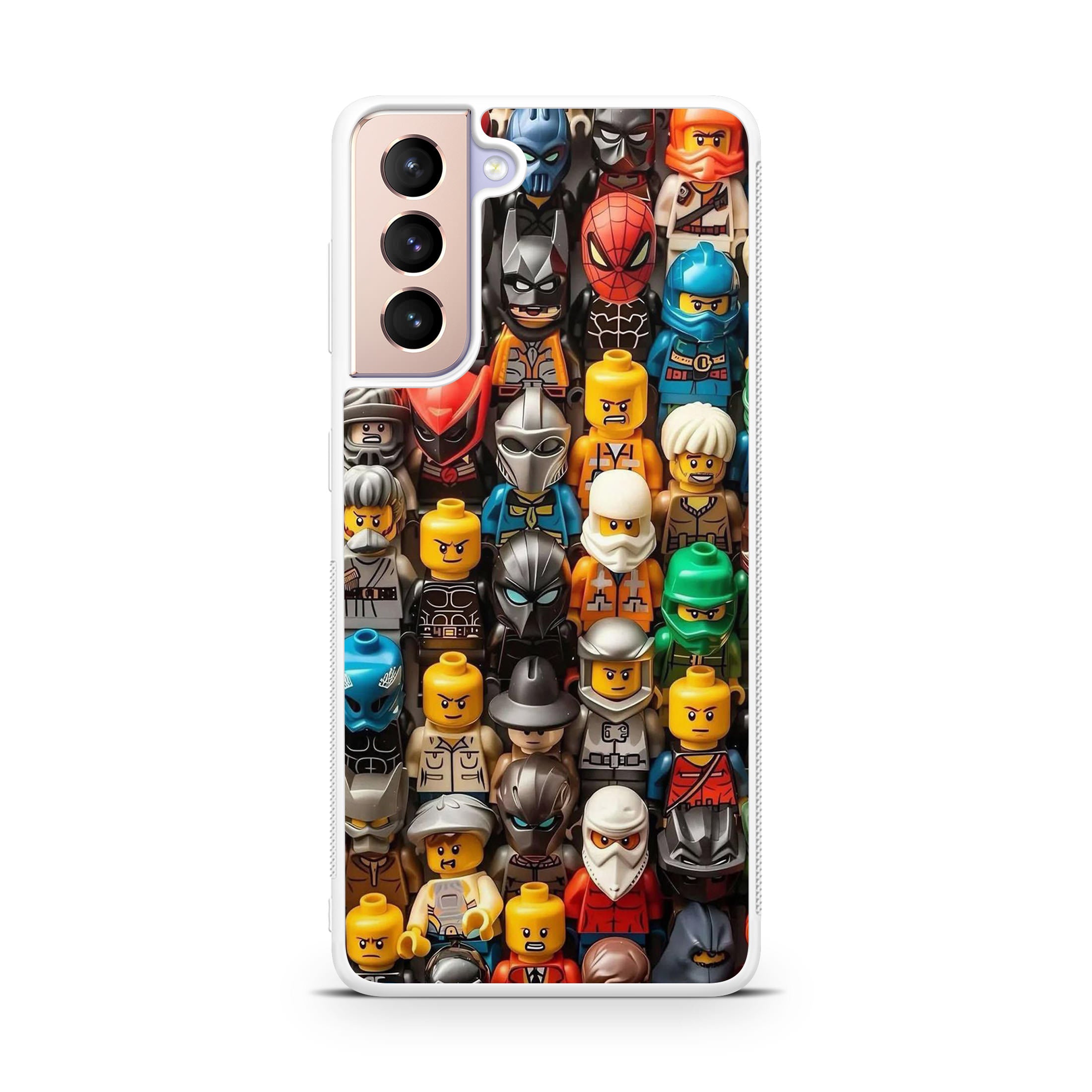 Mini Figures Heroes Assemble Samsung Galaxy S21 / S21 Plus / S21 FE 5G Case