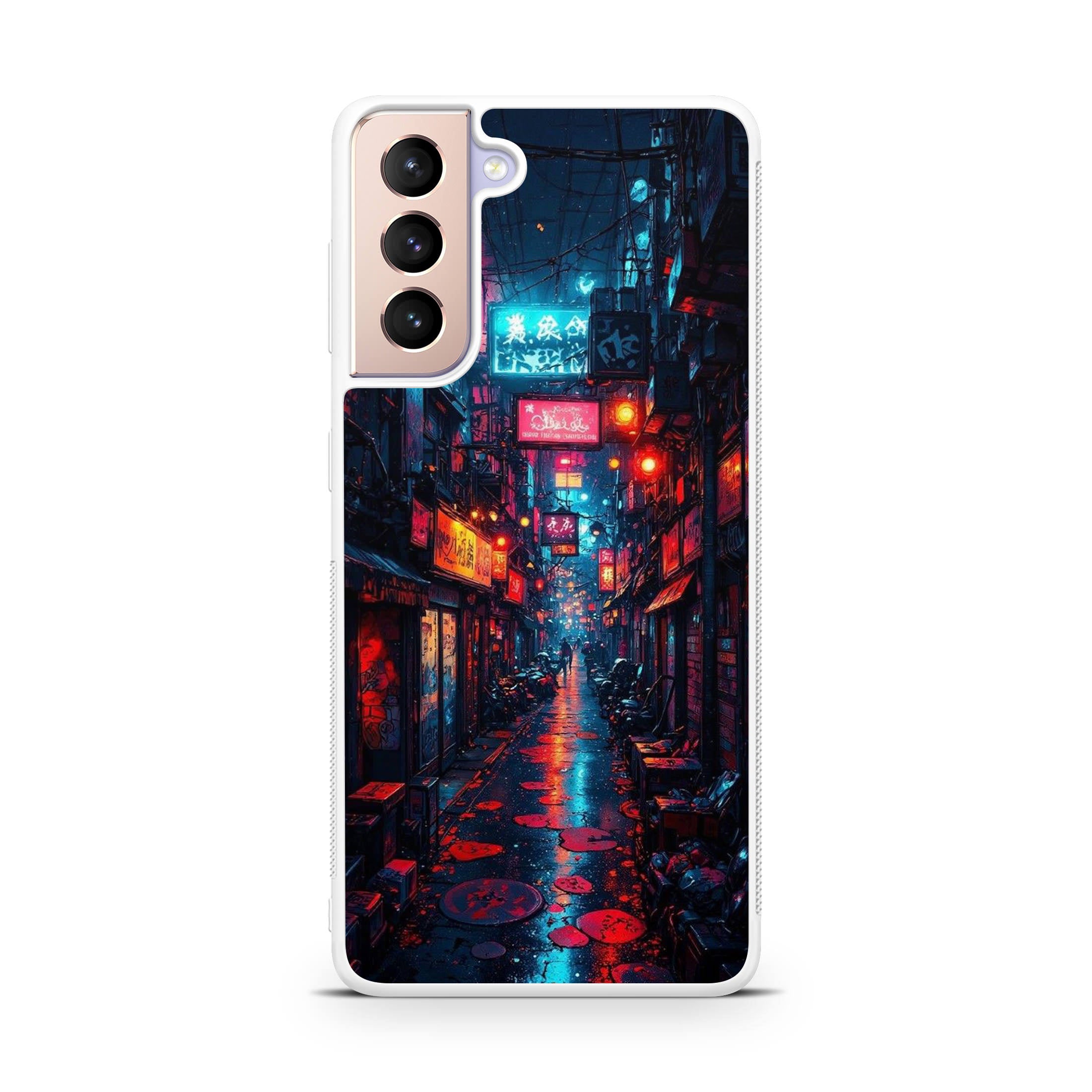 Neon Veins Of The Cyber City Samsung Galaxy S21 / S21 Plus / S21 FE 5G Case