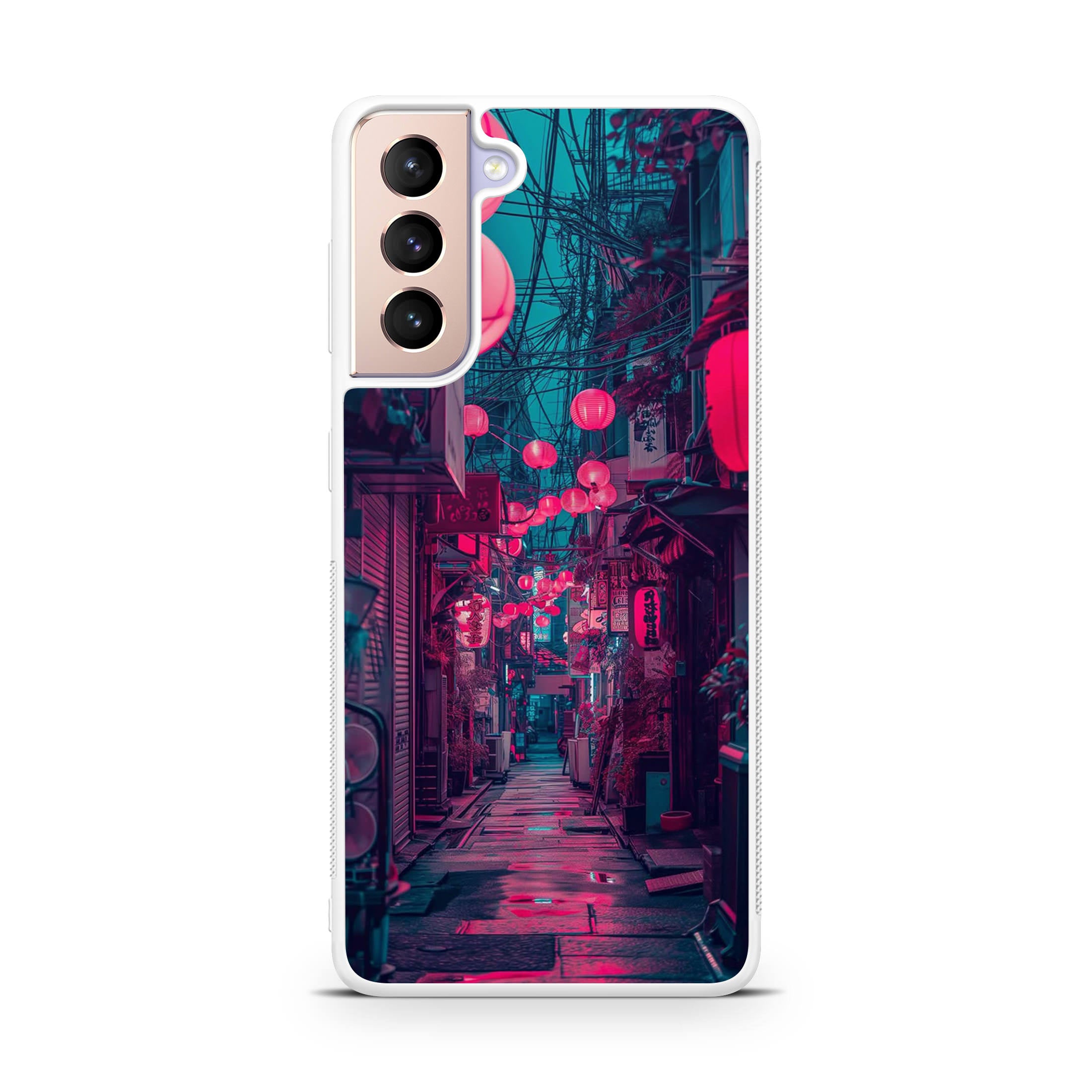 Neon Veins of the Night Market Samsung Galaxy S21 / S21 Plus / S21 FE 5G Case