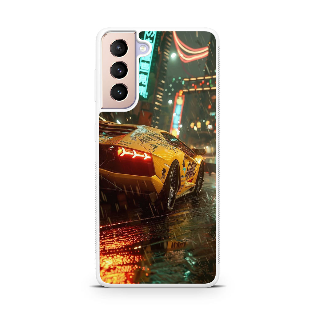 Night Drift Thunder Neon Streets Samsung Galaxy S21 / S21 Plus / S21 FE 5G Case