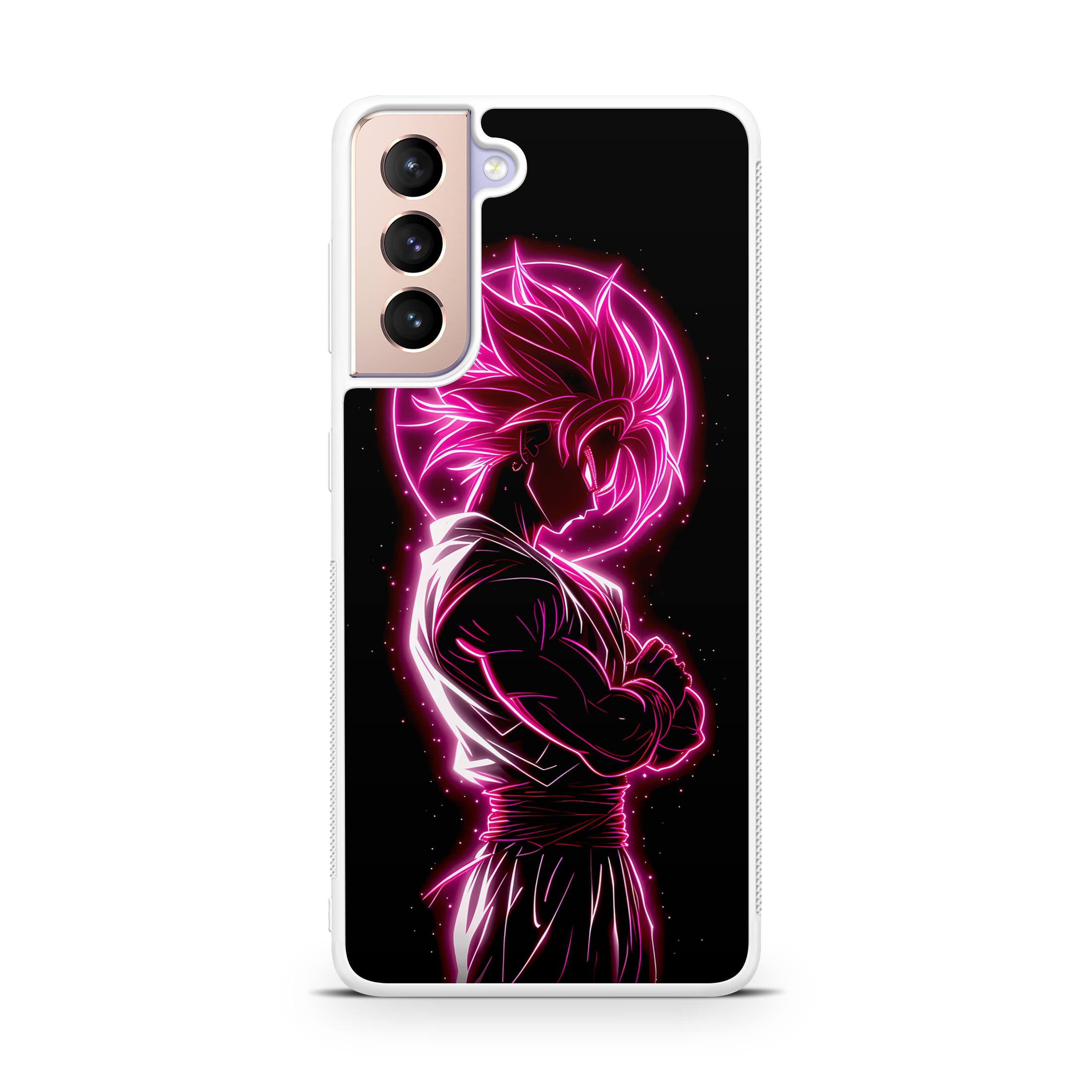 Pink Radiant Saiyan Samsung Galaxy S21 / S21 Plus / S21 FE 5G Case