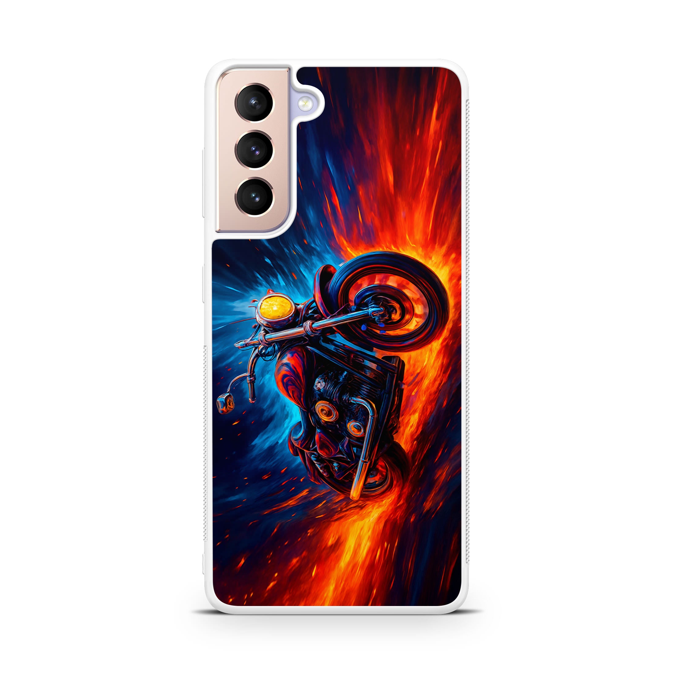 Ride Through Fire and Ice Samsung Galaxy S21 / S21 Plus / S21 FE 5G Case