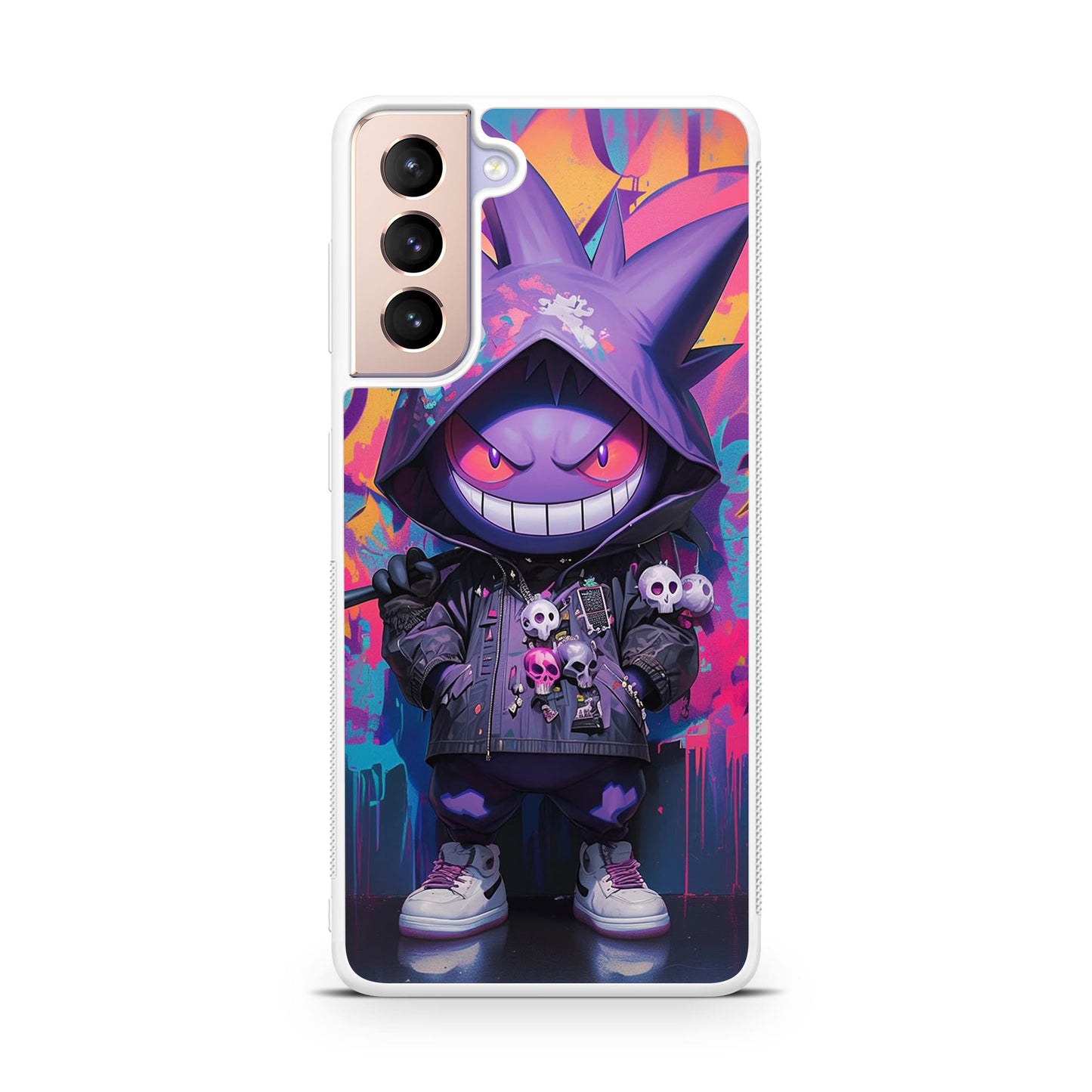 Shadow Drip Gengar Goes Street Samsung Galaxy S21 / S21 Plus / S21 FE 5G Case