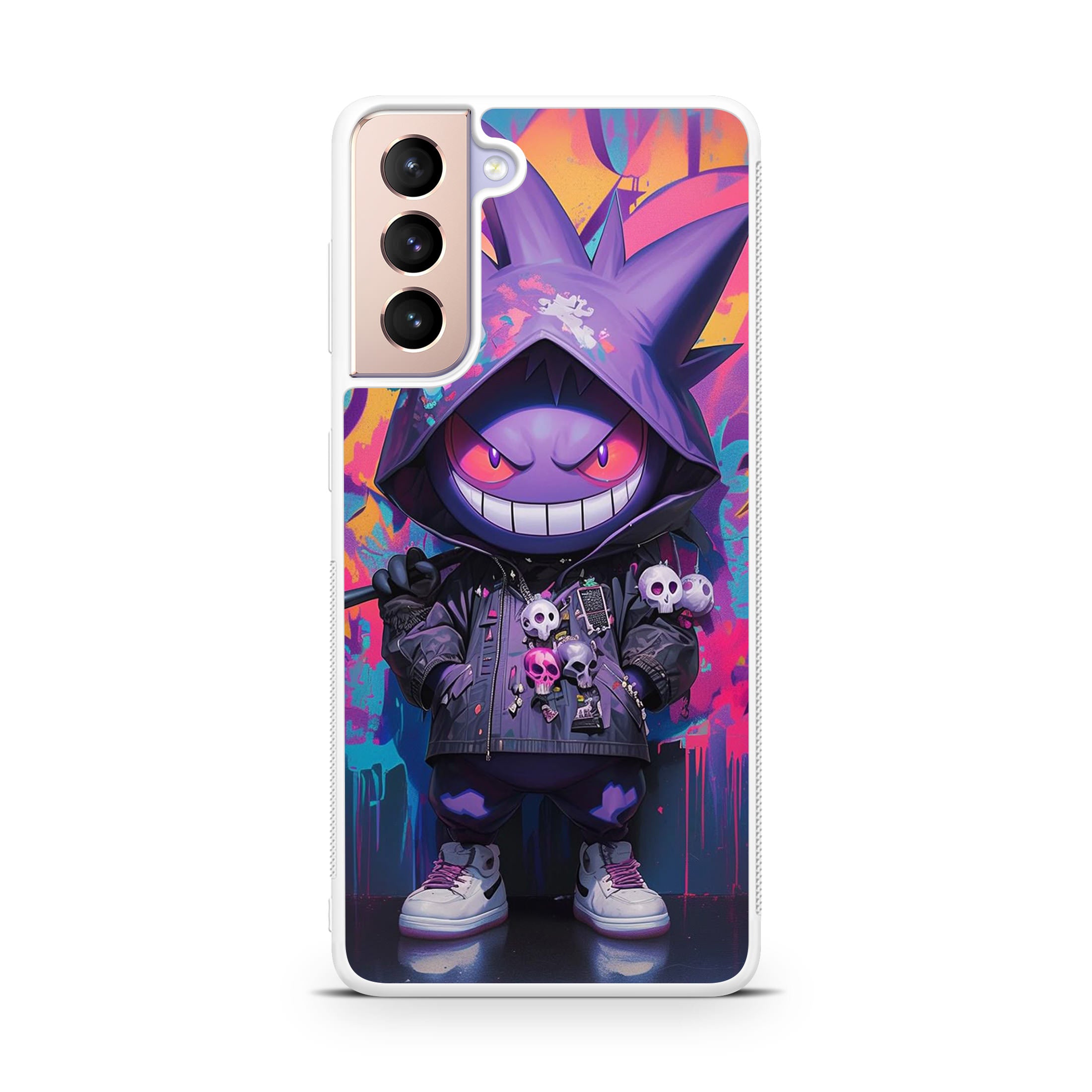Shadow Drip Gengar Goes Street Samsung Galaxy S21 / S21 Plus / S21 FE 5G Case