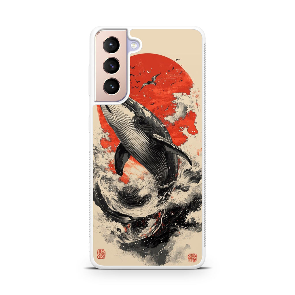The Whale Rises Samsung Galaxy S21 / S21 Plus / S21 FE 5G Case
