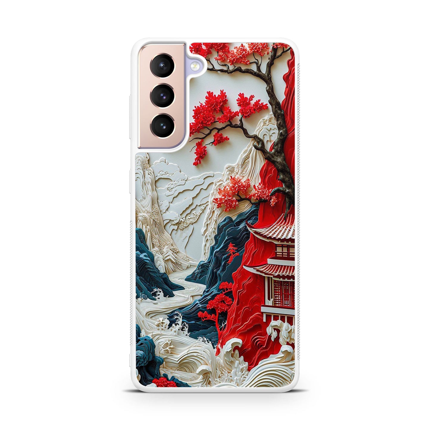 Whispers of the Crimson Zen Samsung Galaxy S21 / S21 Plus / S21 FE 5G Case