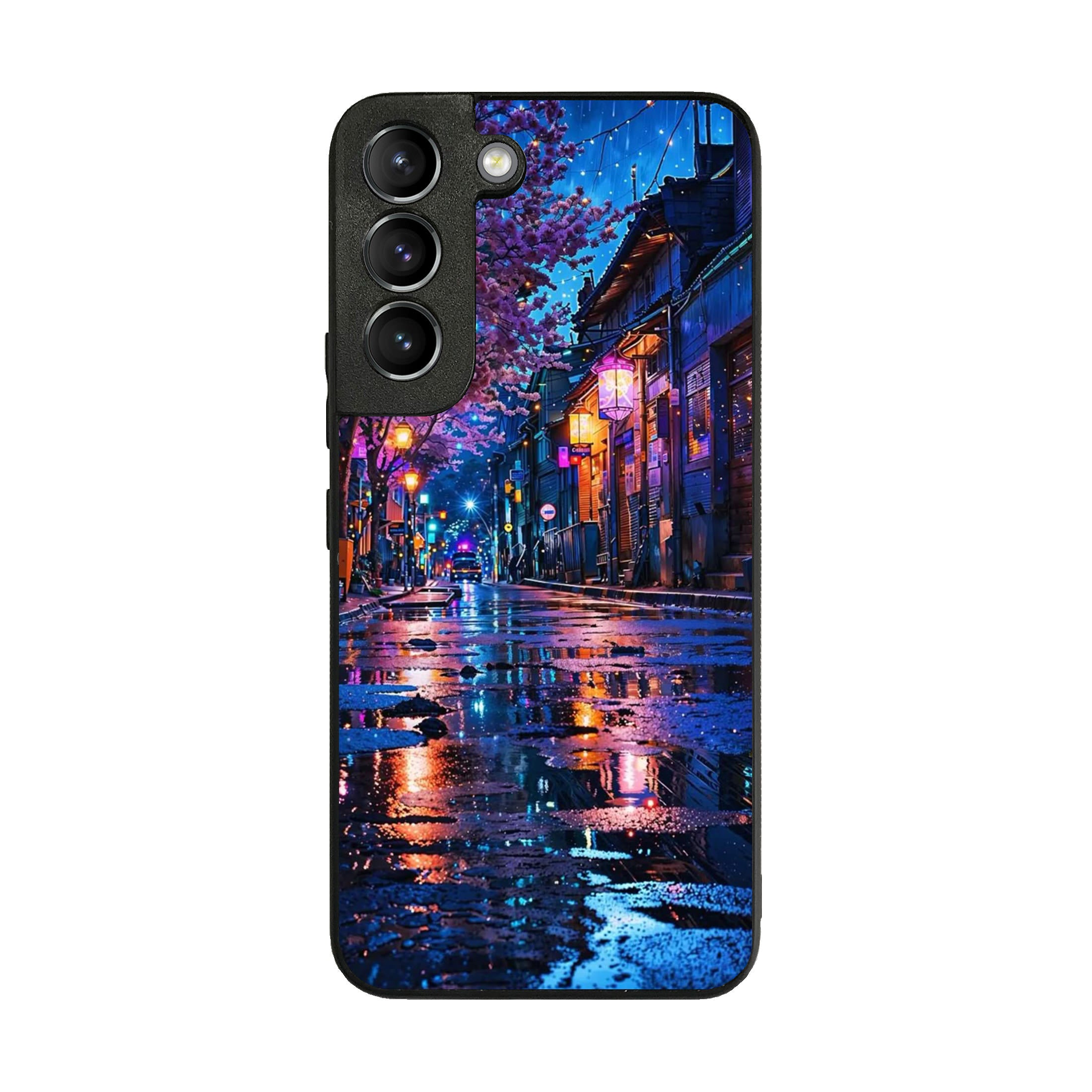 Midnight Sakura Glow Samsung Galaxy S22 / S22 Plus Case