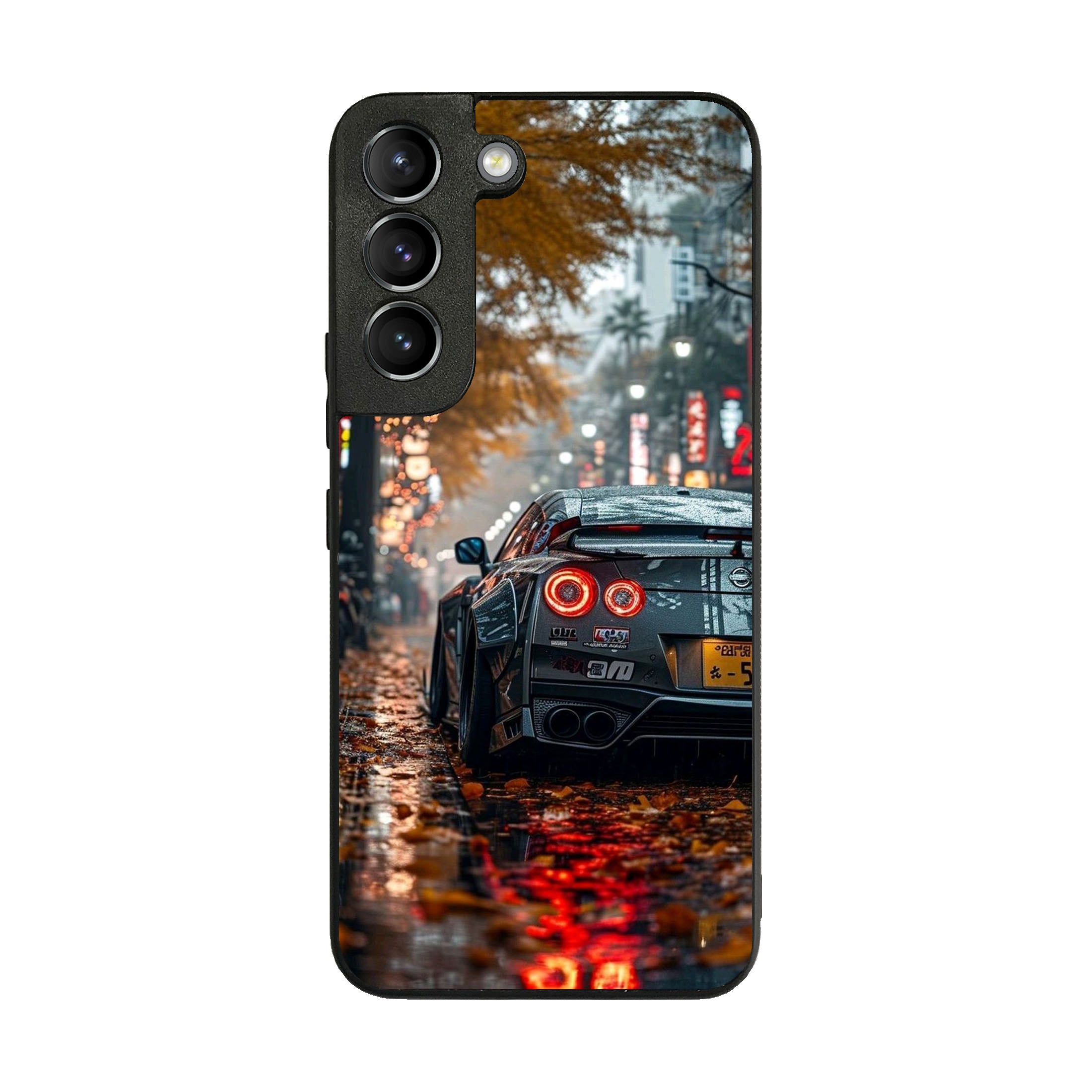 Neon Drift Autumn Streets Samsung Galaxy S22 / S22 Plus Case