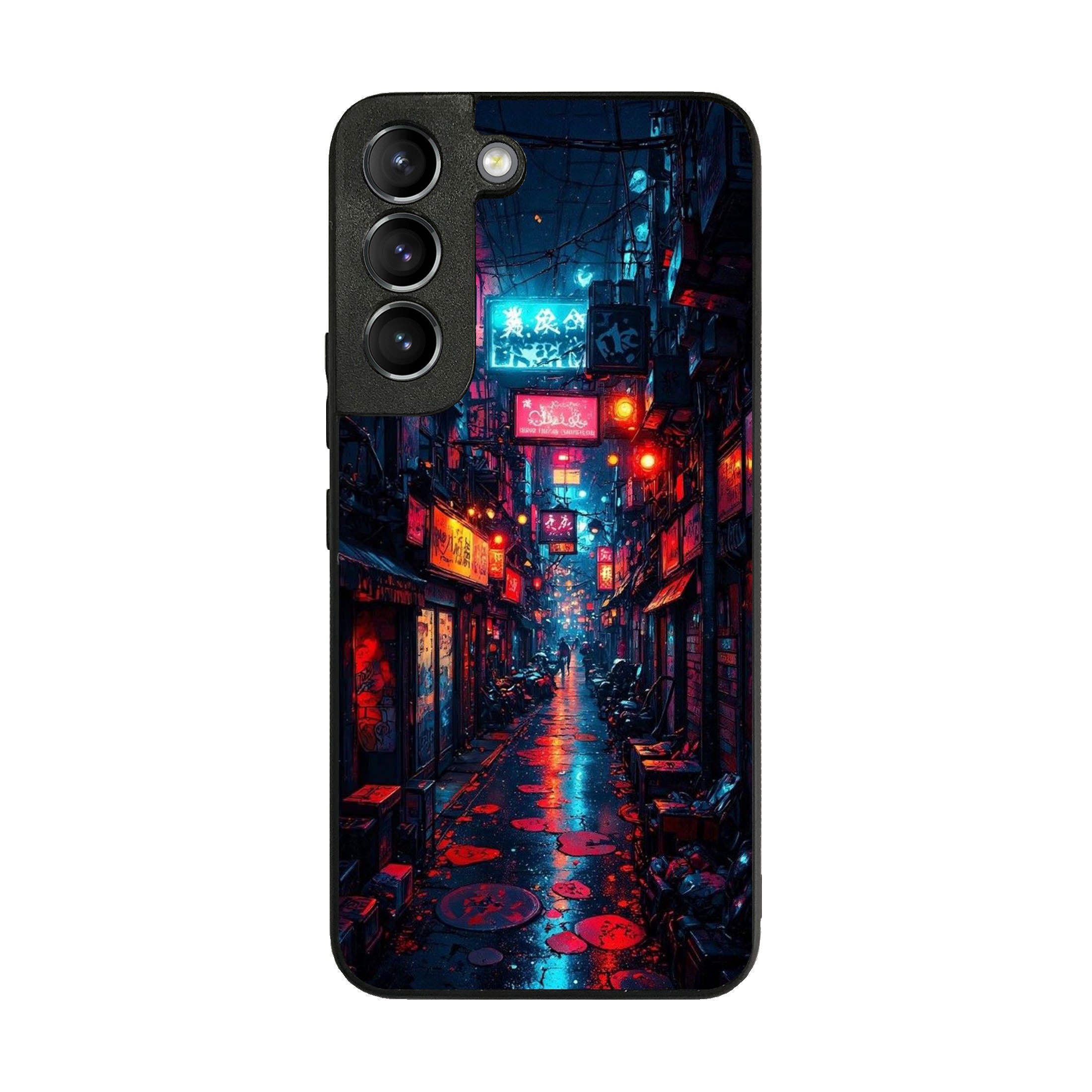 Neon Veins Of The Cyber City Samsung Galaxy S22 / S22 Plus Case