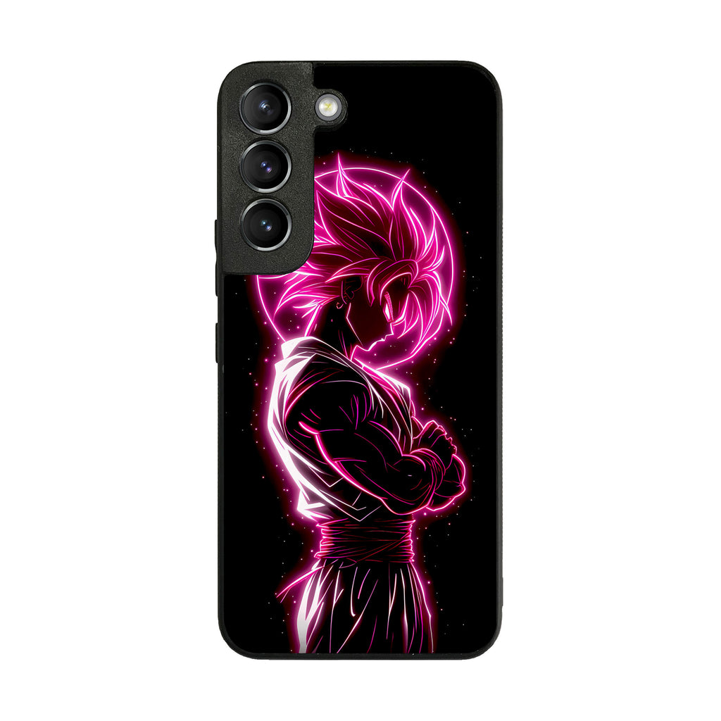 Pink Radiant Saiyan Samsung Galaxy S22 / S22 Plus Case