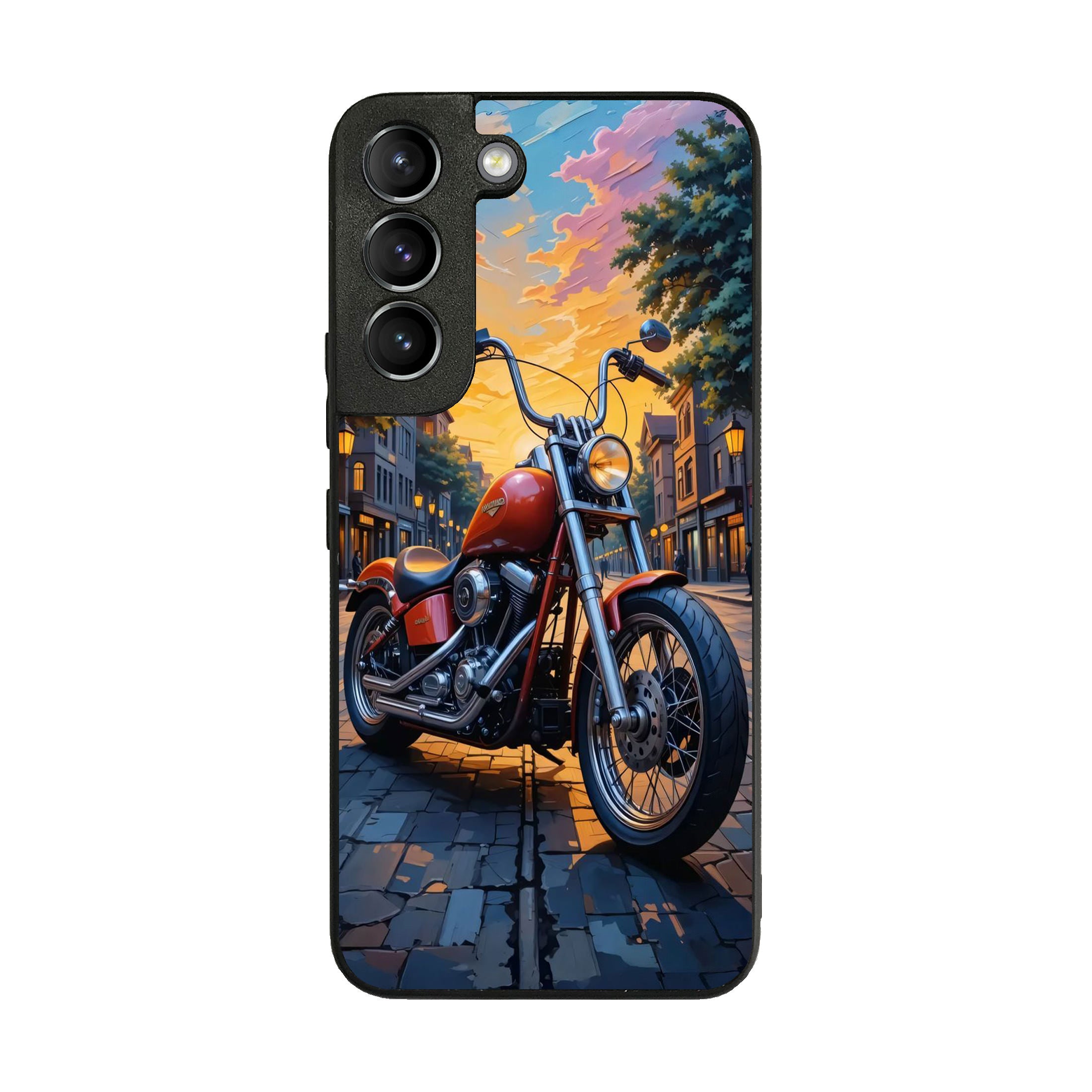 Sunset Thunder Ride Into the Glow Samsung Galaxy S22 / S22 Plus Case