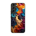 The Dance of Abstract Waves Samsung Galaxy S22 / S22 Plus Case