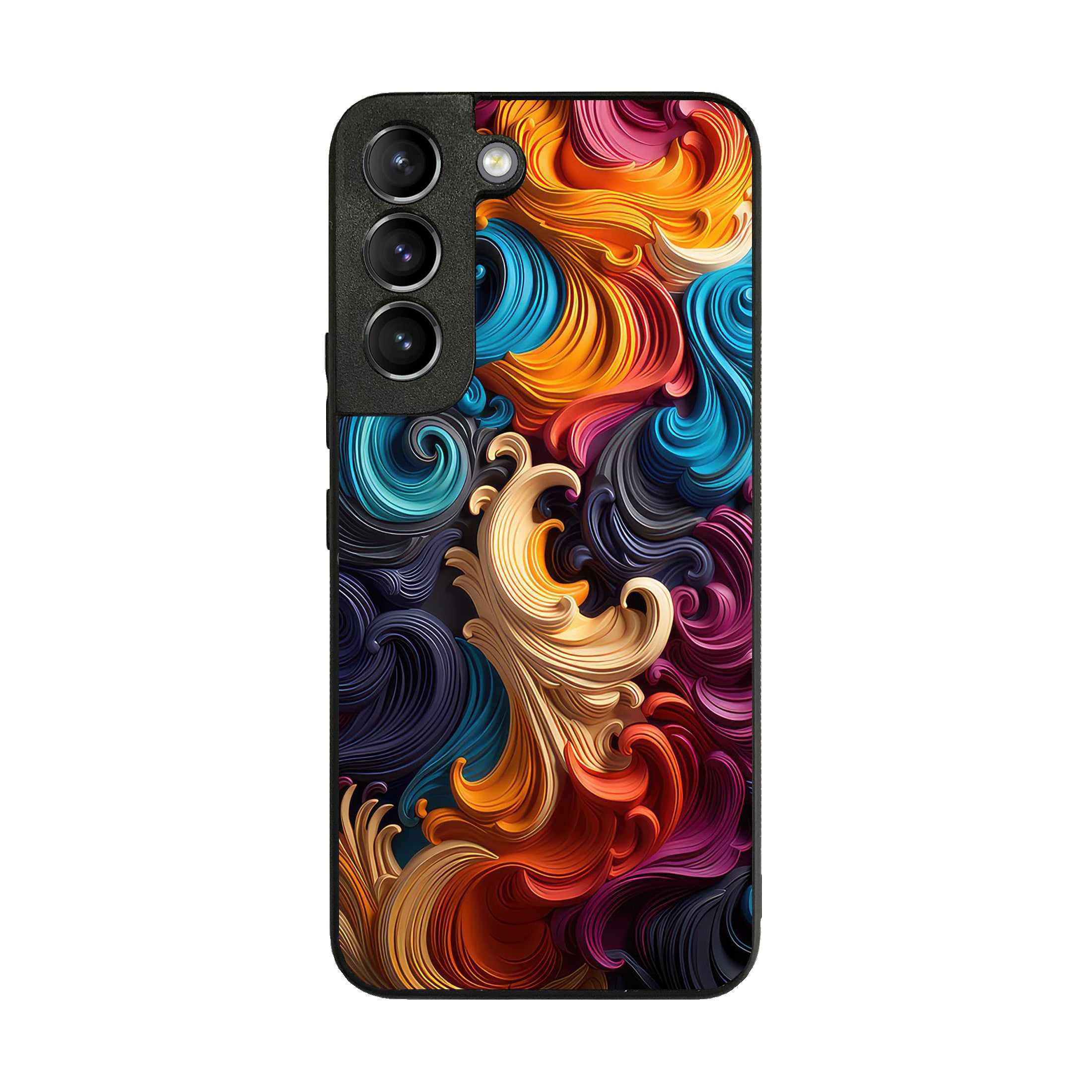 The Dance of Abstract Waves Samsung Galaxy S22 / S22 Plus Case