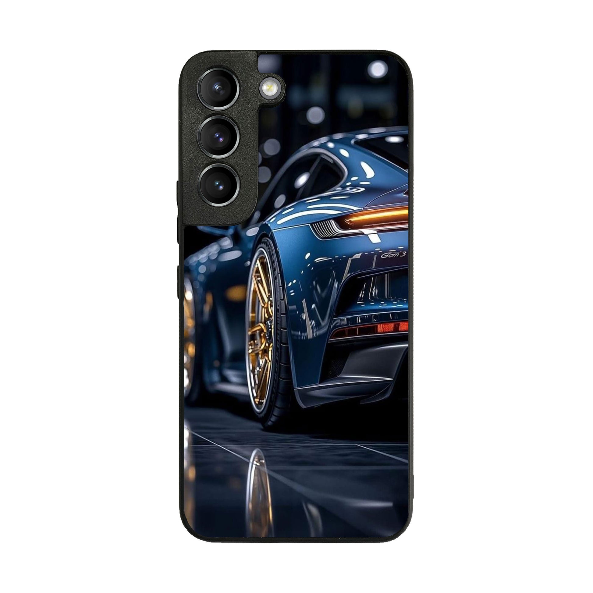 Velvet Thunder Elegance on Wheels Samsung Galaxy S22 / S22 Plus Case