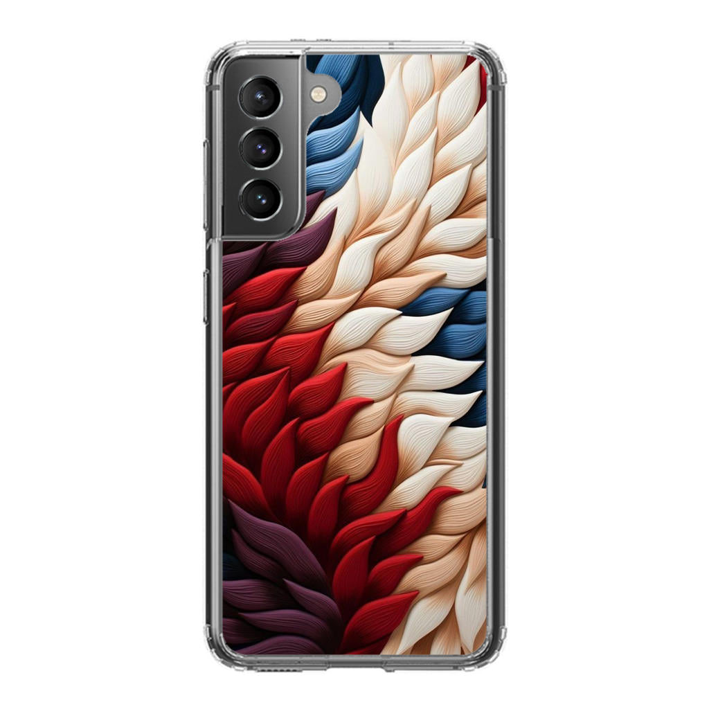 Colorful Feathers Art Samsung Galaxy S22 / S22 Plus Case