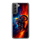 Ride Through Fire and Ice Samsung Galaxy S22 / S22 Plus Case