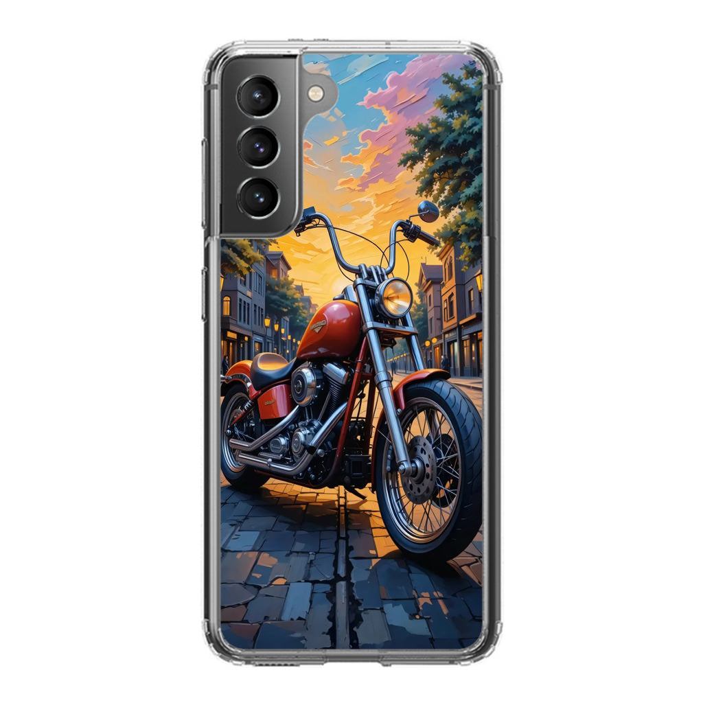 Sunset Thunder Ride Into the Glow Samsung Galaxy S22 / S22 Plus Case
