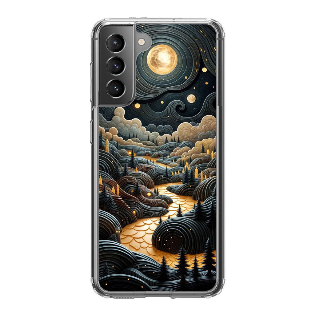 Whispers of the Lunar Valley Samsung Galaxy S22 / S22 Plus Case