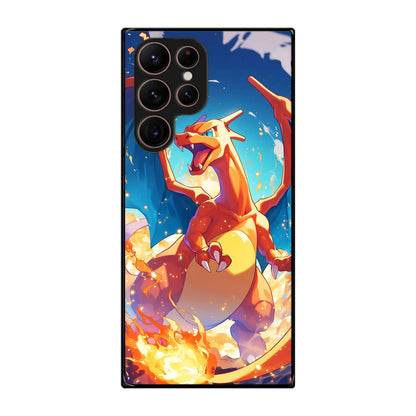 Charizard Crimson Storm Samsung Galaxy S22 Ultra 5G Case