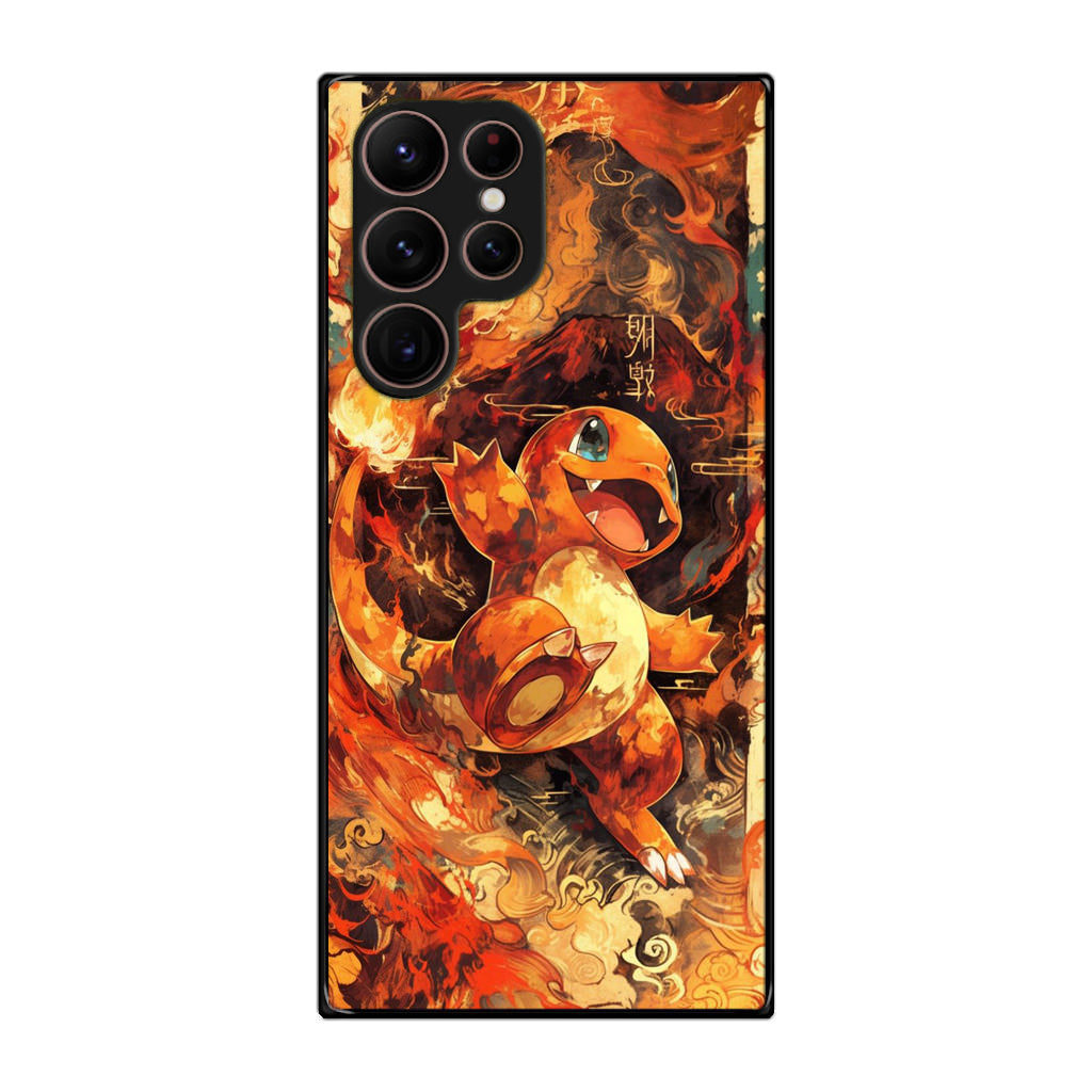 Charmander Ember Dance Samsung Galaxy S22 Ultra 5G Case