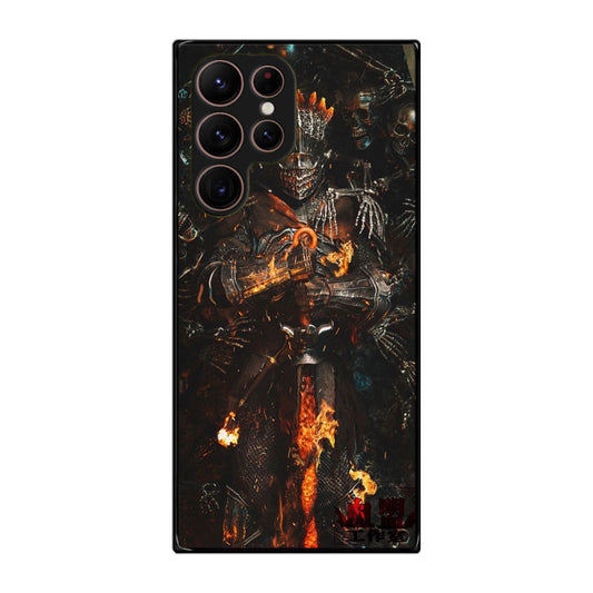 Ember King Warden Cursed Flame Samsung Galaxy S22 Ultra 5G Case