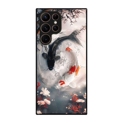 Eternal Balance of The Koi Spirits Samsung Galaxy S22 Ultra 5G Case