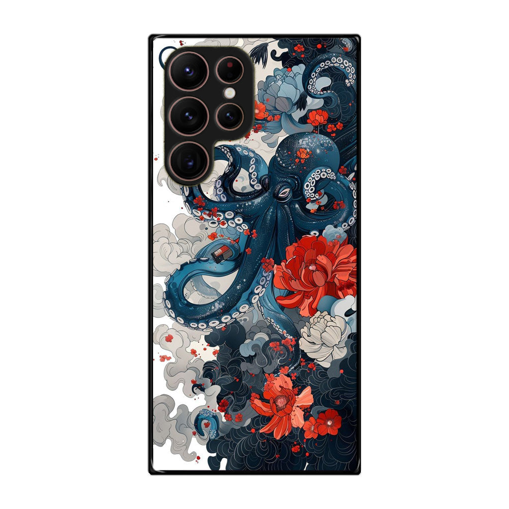 Floral Kraken Samsung Galaxy S22 Ultra 5G Case