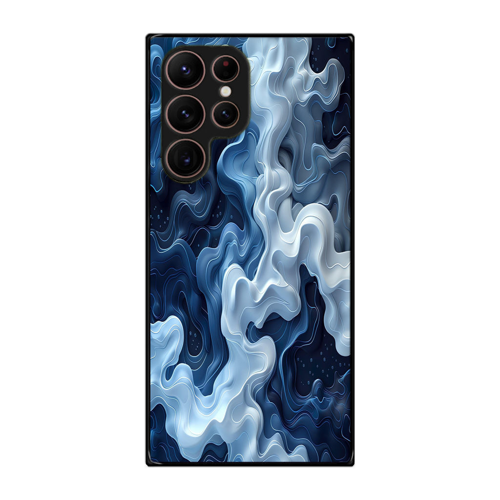 Frozen Waves Samsung Galaxy S22 Ultra 5G Case