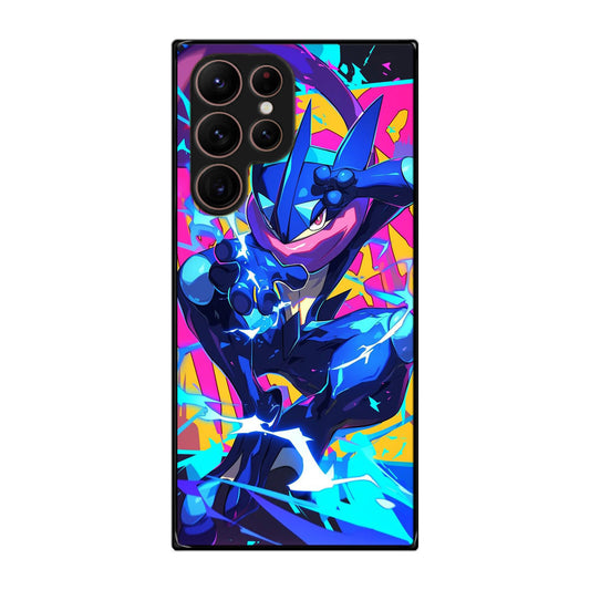 Greninja Aqua Blast Samsung Galaxy S22 Ultra 5G Case