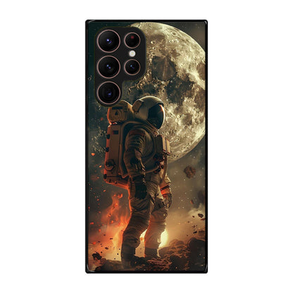 Lunar Sentinel Guardian of the Void Samsung Galaxy S22 Ultra 5G Case