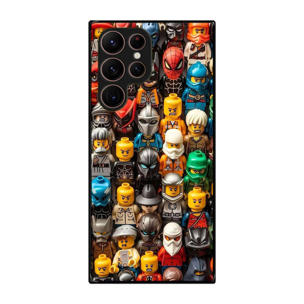 Mini Figures Heroes Assemble Samsung Galaxy S22 Ultra 5G Case