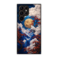 Moonlight Whispers Celestial Peaks Samsung Galaxy S22 Ultra 5G Case