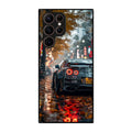 Neon Drift Autumn Streets Samsung Galaxy S22 Ultra 5G Case