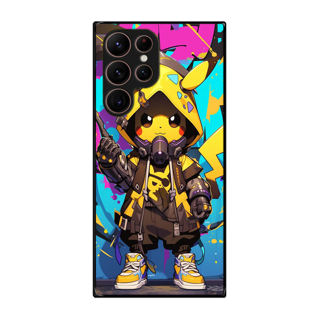 Pikachu Street Shock Assassin Samsung Galaxy S22 Ultra 5G Case