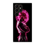 Pink Radiant Saiyan Samsung Galaxy S22 Ultra 5G Case