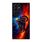 Ride Through Fire and Ice Samsung Galaxy S22 Ultra 5G Case